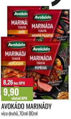 Ratio Avokádo marinády 70ml-80ml nabídka