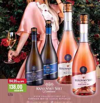 Ratio Královský sekt 0,75 l nabídka