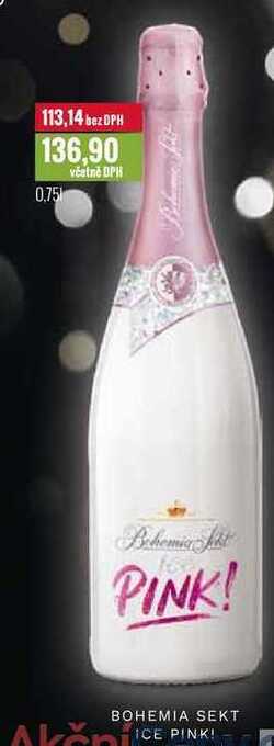Ratio Bohemia sekt ice pink! 0,75 l nabídka
