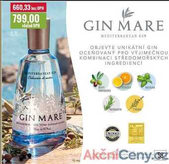Ratio Gin mare 0,7 l nabídka