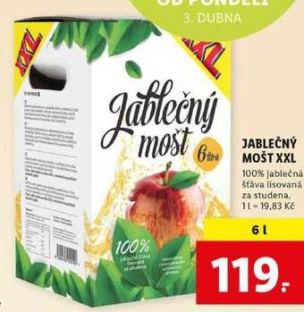 Lidl Jablečný mošt xxl, 6 l nabídka