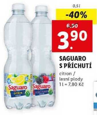 Lidl Saguaro s příchutí, 0,5 l nabídka