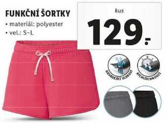 Lidl Funkční šortky nabídka