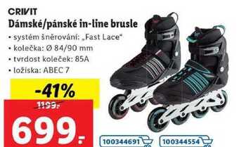 Lidl Dámské/pánské in-line brusle nabídka