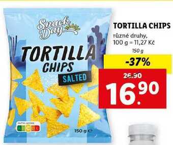 Lidl Tortilla chips, 150 g nabídka