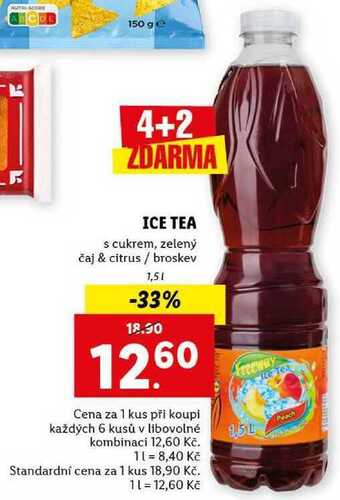 Lidl Ice tea, 1,5 l nabídka