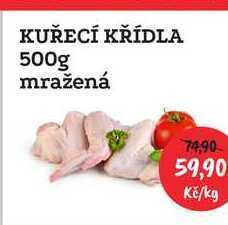 RABBIT řeznictví Kuřecí křídla 500g mražená nabídka