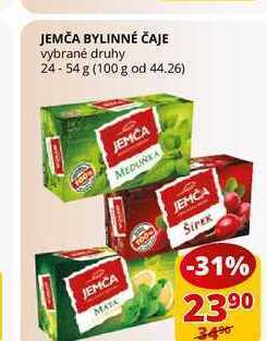 Flop Jemča bylinné čaje vybrané druhy 24-54 g nabídka