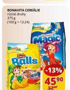Flop Bonavita cereálie různé druhy 375 g nabídka