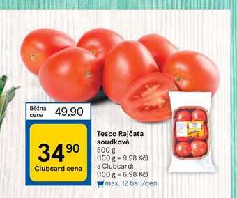 Tesco Tesco rajčata soudková 500 g nabídka