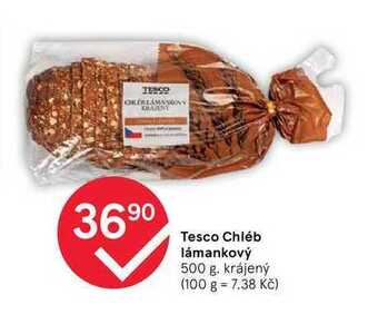 Tesco Tesco chléb lámankový 500 g nabídka