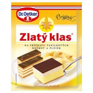 Tesco Dr. oetker zlatý klas na přípravu krémů a náplní 40g nabídka