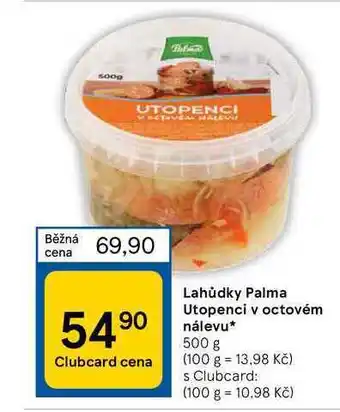Lahůdky palma utopenci v octovém nálevu* 500 g