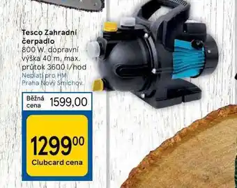 Tesco Tesco zahradní čerpadlo 800 w nabídka