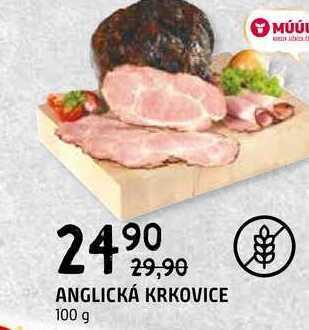 Terno Anglická krkovice 100 g nabídka