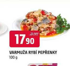 Terno Varmuža rybí pepřenky 100 g nabídka