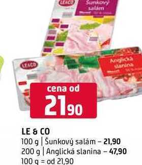 Terno Le & co 100 g nabídka