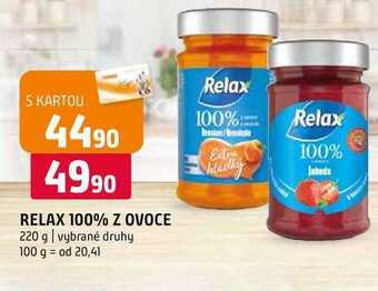 Terno Relax 100% z ovoce 220 g nabídka