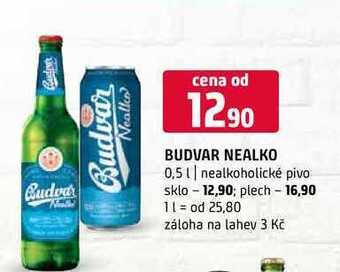 Terno Budvar nealko 0,5 l nabídka