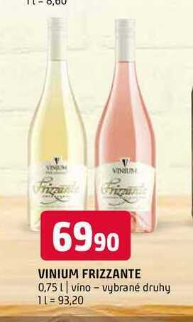 Terno Vinium frizzante 0,75 l nabídka