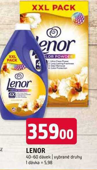 Terno Lenor 40-60 dávek nabídka