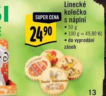 Albert Linecké kolečko s náplní 50 g nabídka