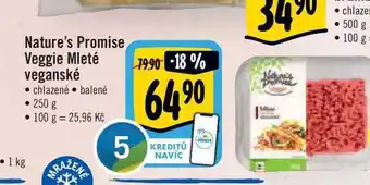 Albert Nature's promise veggie mleté veganské chlazené balené 250 g nabídka