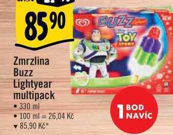 Albert Zmrzlina buzz lightyear multipack nabídka