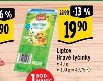 Albert Liptov hravé tyčinky 40 g nabídka