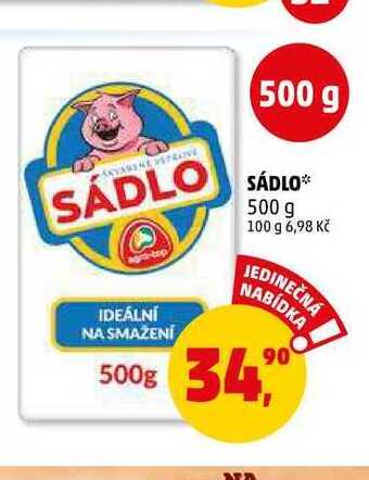 Penny Market Sádlo, 500 g nabídka