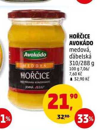 Penny Market Hořčice avokádo, 310 g nabídka