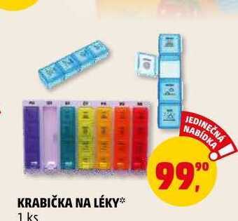 Penny Market Krabička na léky, 1 ks nabídka