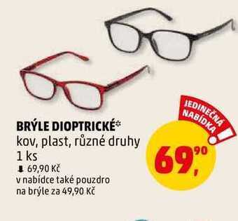 Penny Market Brýle dioptrické, 1 ks nabídka
