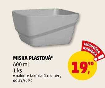 Penny Market Miska plastová, 1 ks nabídka