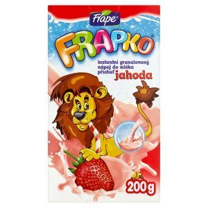 Trefa Frape frapko instantní granulovaný nápoj do mléka příchuť jahoda 200g nabídka