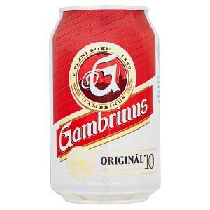 Tamda Foods Gambrinus originál 10 pivo výčepní světlé 330ml plechovka nabídka