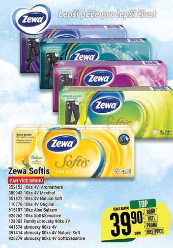 Tamda Foods Zewa softis nabídka