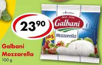 CBA Galbani mozzarella, 100 g nabídka