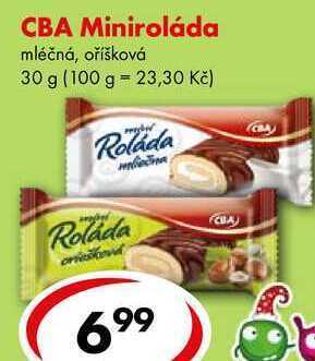 CBA Cba miniroláda, 30 g nabídka
