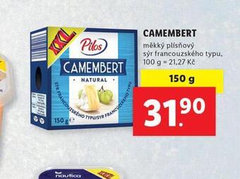 Lidl Camembert nabídka