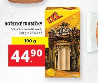 Lidl Hořické trubičky nabídka