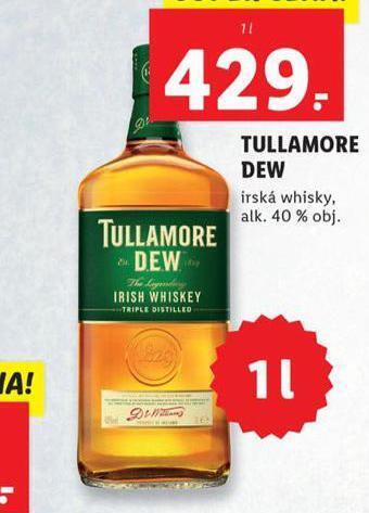 Lidl Tullamore dew 40% nabídka