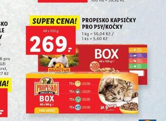 Lidl Propesko kapsičky pro psy nabídka