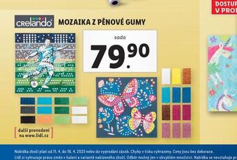 Lidl Mozaika z pěnové gumy nabídka