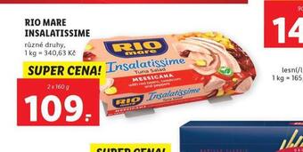 Lidl Rio mare insalatissime nabídka