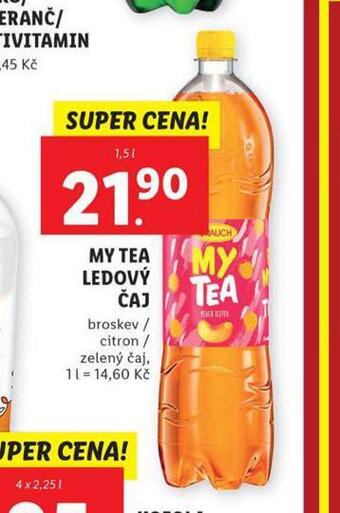 Lidl My tea ledový čaj nabídka
