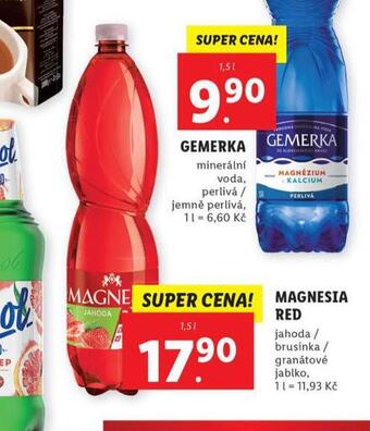 Lidl Magnesia red nabídka