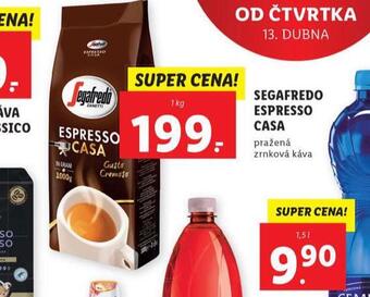 Lidl Segafredo espresso casa nabídka