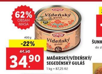 Lidl Maďarský / vídeňský / segedínský guláš nabídka