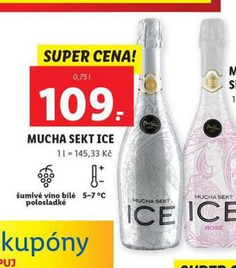 Lidl Mucha sekt ice nabídka